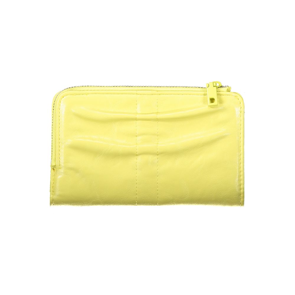 Giallo Polyurethane Women Wallet