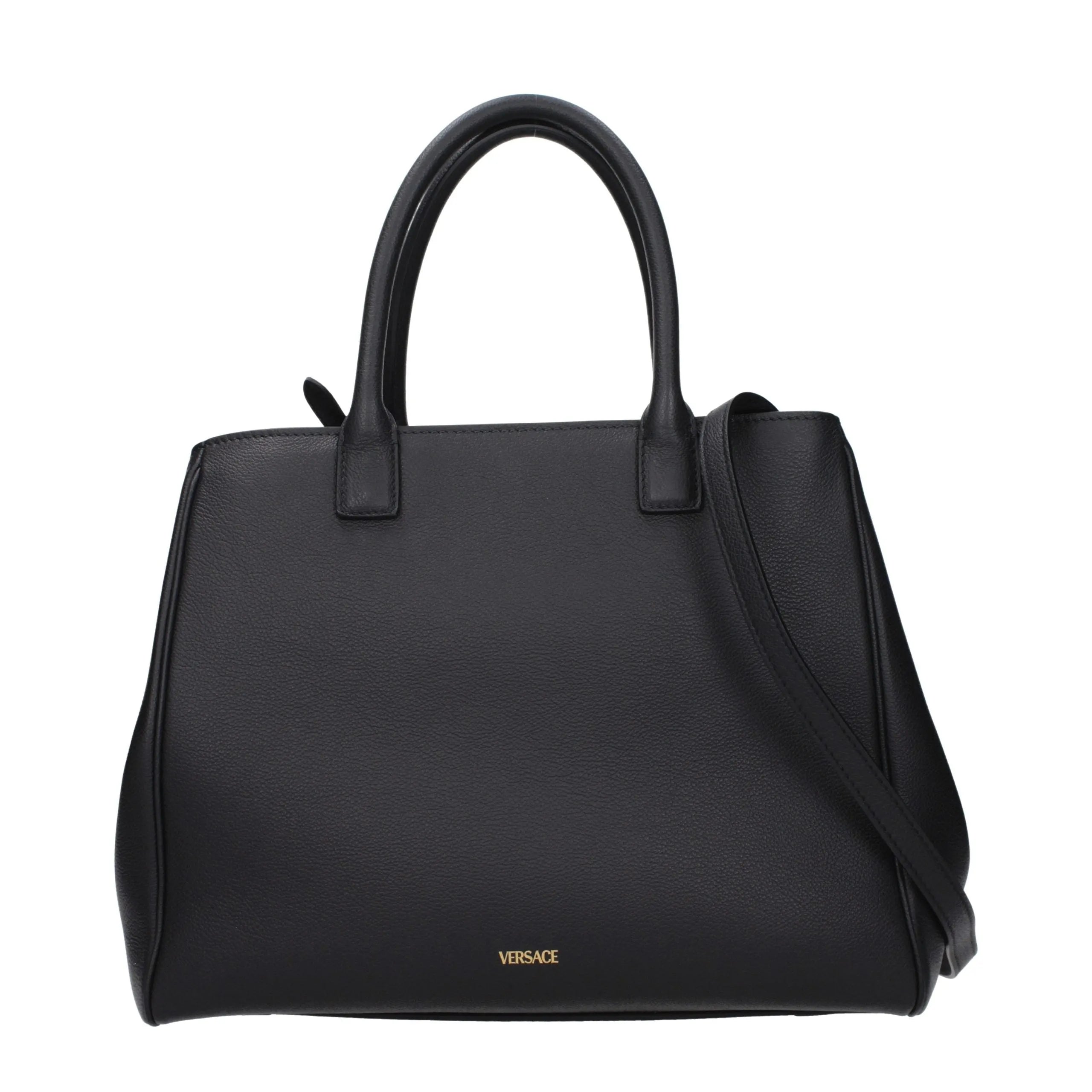Black Leather Handbag